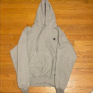 Champion Heather Gray Pullover Hoodie